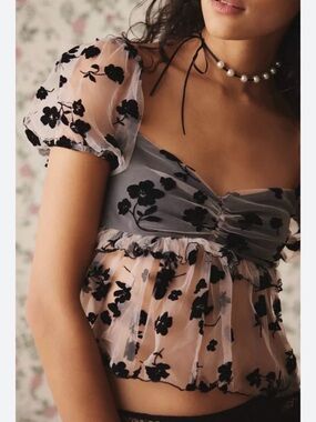 Kimchi Blue- Claudia Floral Blouse